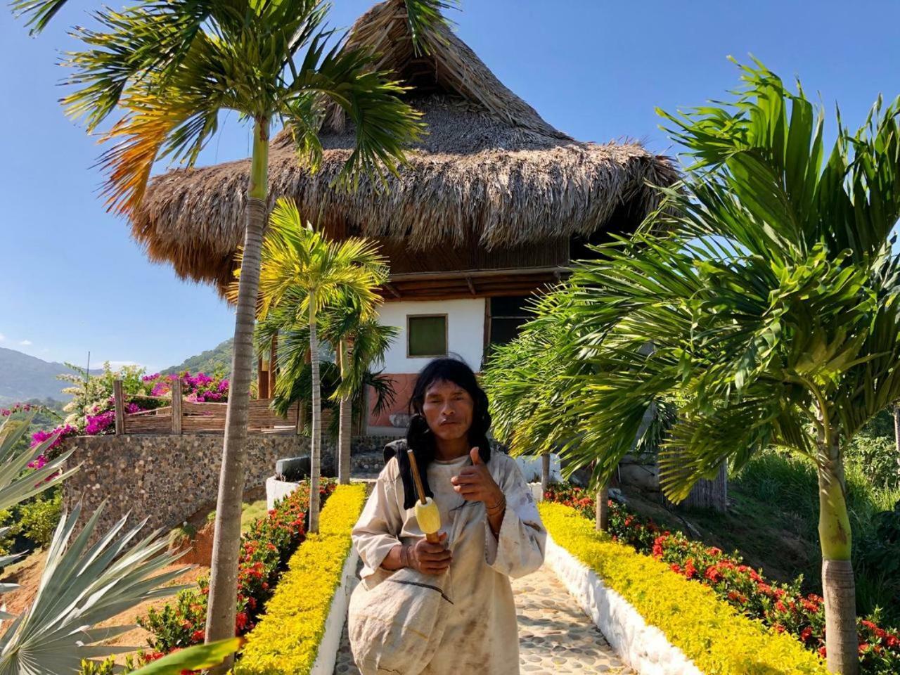 Moon Wind Tayrona Hostel الزينو المظهر الخارجي الصورة